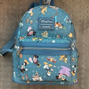 Loungefly Disney Mickey & Friends Disneyland Backpack NWT